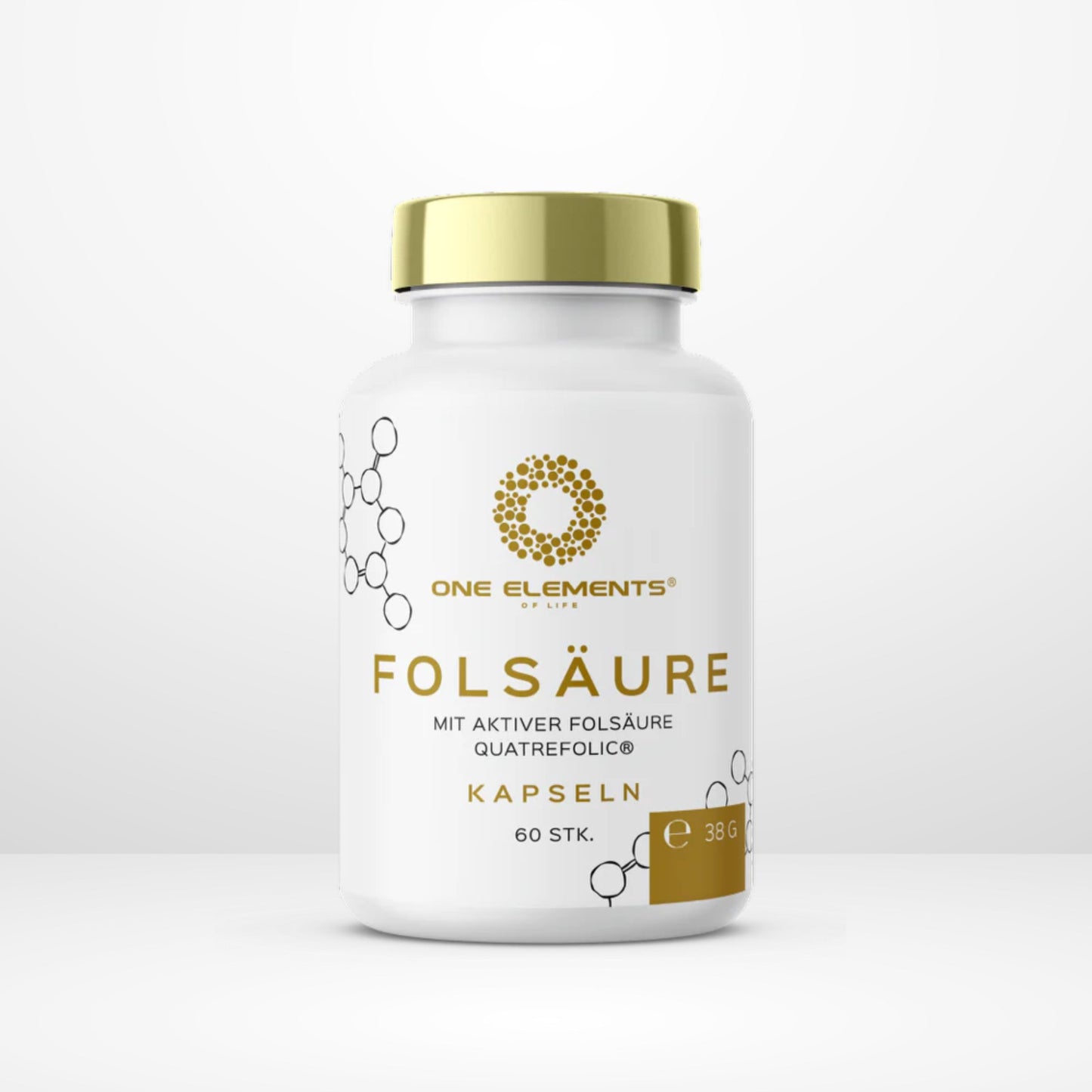 Folsäure mit aktiver Folsäure Quatrefolic®